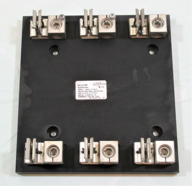 GOULD 30322R GOULD SHAWMUT FUSE BLOCK, 600V 30A In USA, Europe, China - Foto 8