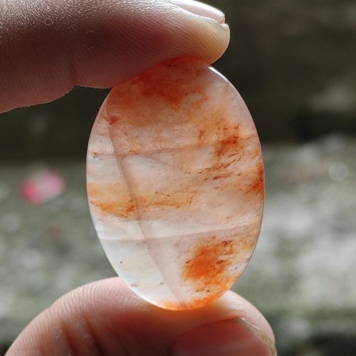 Aventurine cabochon natural orange aventurine loose gemstone for jewelry R13456 - Picture 5 of 5