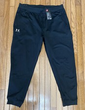 New Under Armour Mens Tricot Joggers Training...
