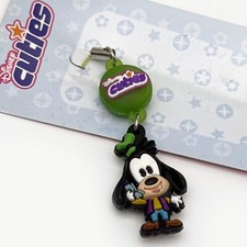 Official Disney Goofy 3D Double-Sided Charm Strap for Purse Key Chain Cellphone