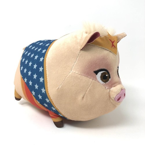 League of Super Pets Movie Wonder Woman PB Pig Plush 8” NWOT - Picture 2 of 6