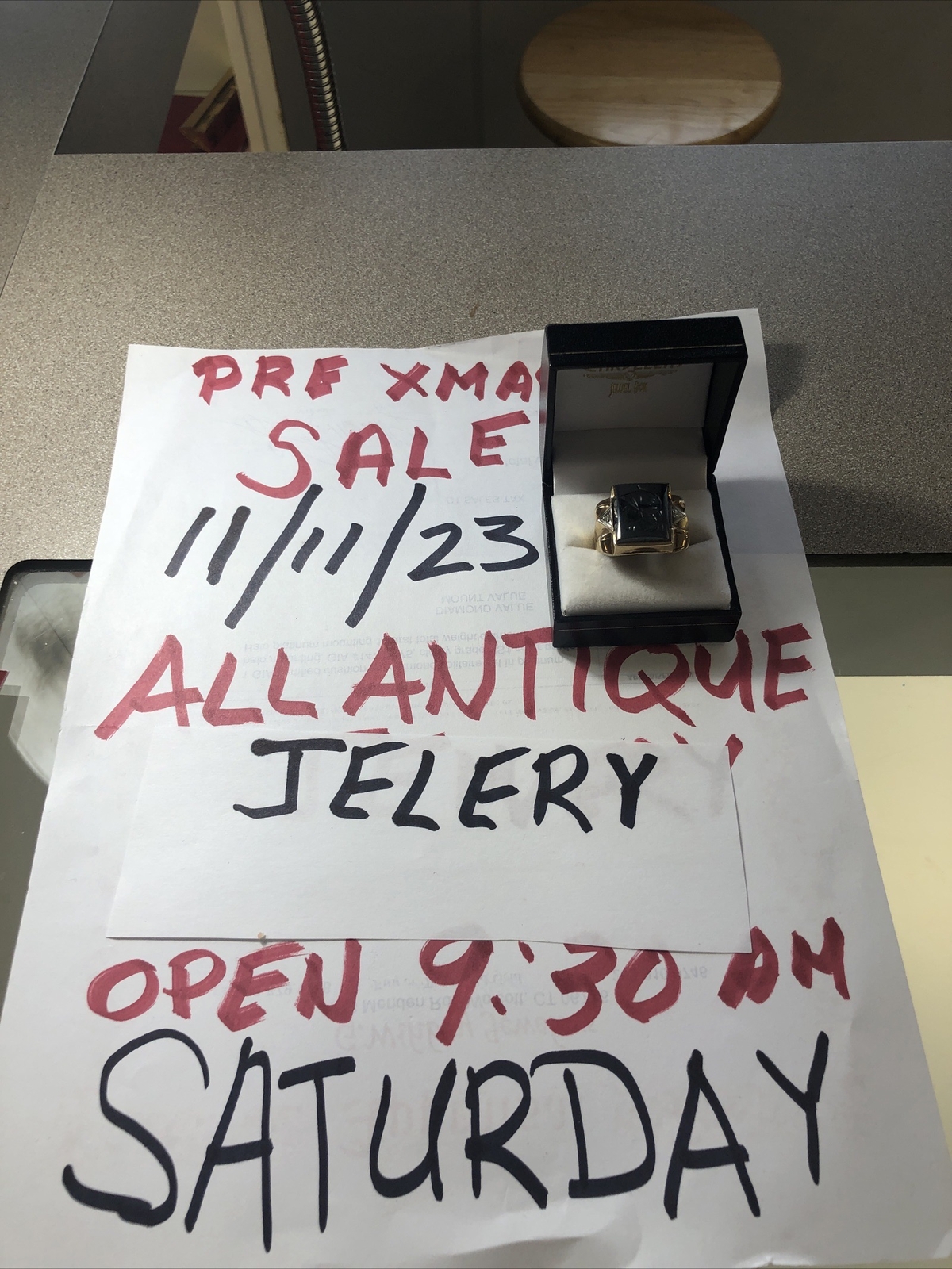 10 Kt “ Gladiator “ Ring - image 2