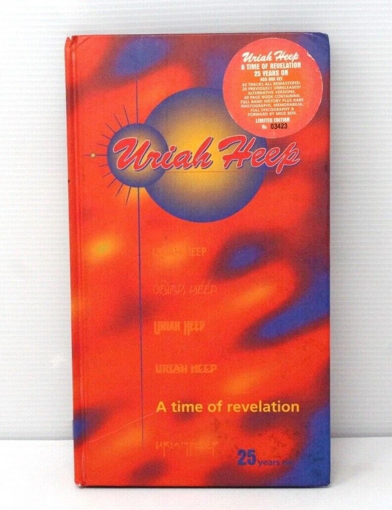 4CDセット！Uriah Heep / A TIME OF REVELATION Uriah Heep – A Time Of Revelation - 25 Years On – Box Set (Limited