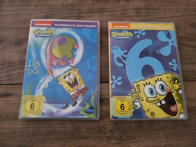 2x DVD SpongeBob Schwammkopf - Geschichten aus Bikini Bottom