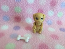 Barbie Doll Pet Standing Puppy Dog  Toy Treat Bone Accessory Mattel Cute 