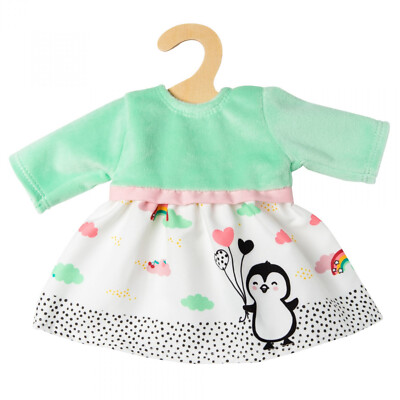 Heless Kleid ''Pinguin Pünktchen'' 2124 - Heless Puppenbekleidung Gr. 35-45cm