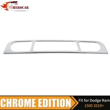 🌟Chrome 3rd Third Brake Light Tail Light Lamp Trim Cover For Dodge RAM 1500 19+