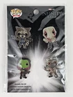 Funko Pop Pin Set Marvel Guardians of the Galaxy: Starlord, Gamora, Drax, Rocket