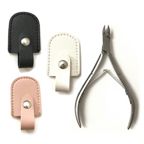 1Pc Nail Art Cuticle Nipper Cover Protective Sleeve Scissors Manicure Pedicu - Picture 1 of 20