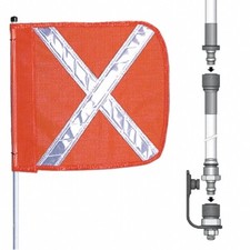 Warning Whip, 8 ft., Includes Flag