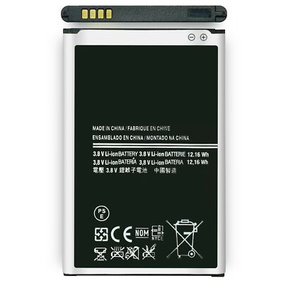 Akku für Samsung Galaxy Note 3 SM-N9000 ersetzt EB-B800BE Batterie Accu 3200mAh