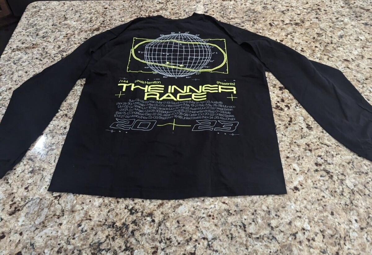 Plus 44 World Tour Long Sleeve Tee Black size L Retails $65 | eBay