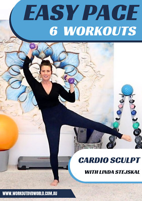 EASY PACE WORKOUT SERIES 6 WORKOUTS EXERCISE DVD LINDA STEJSKAL WOOLDRIDGE