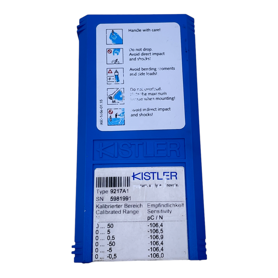 Kistler 5981991 9217A1 Force Transducer Industry Measurement Technology