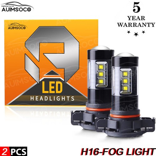 H16 2x LED Kit de bombillas de luz antiniebla para for Dodge Grand Caravan 2010 - 第 1/7 張圖片