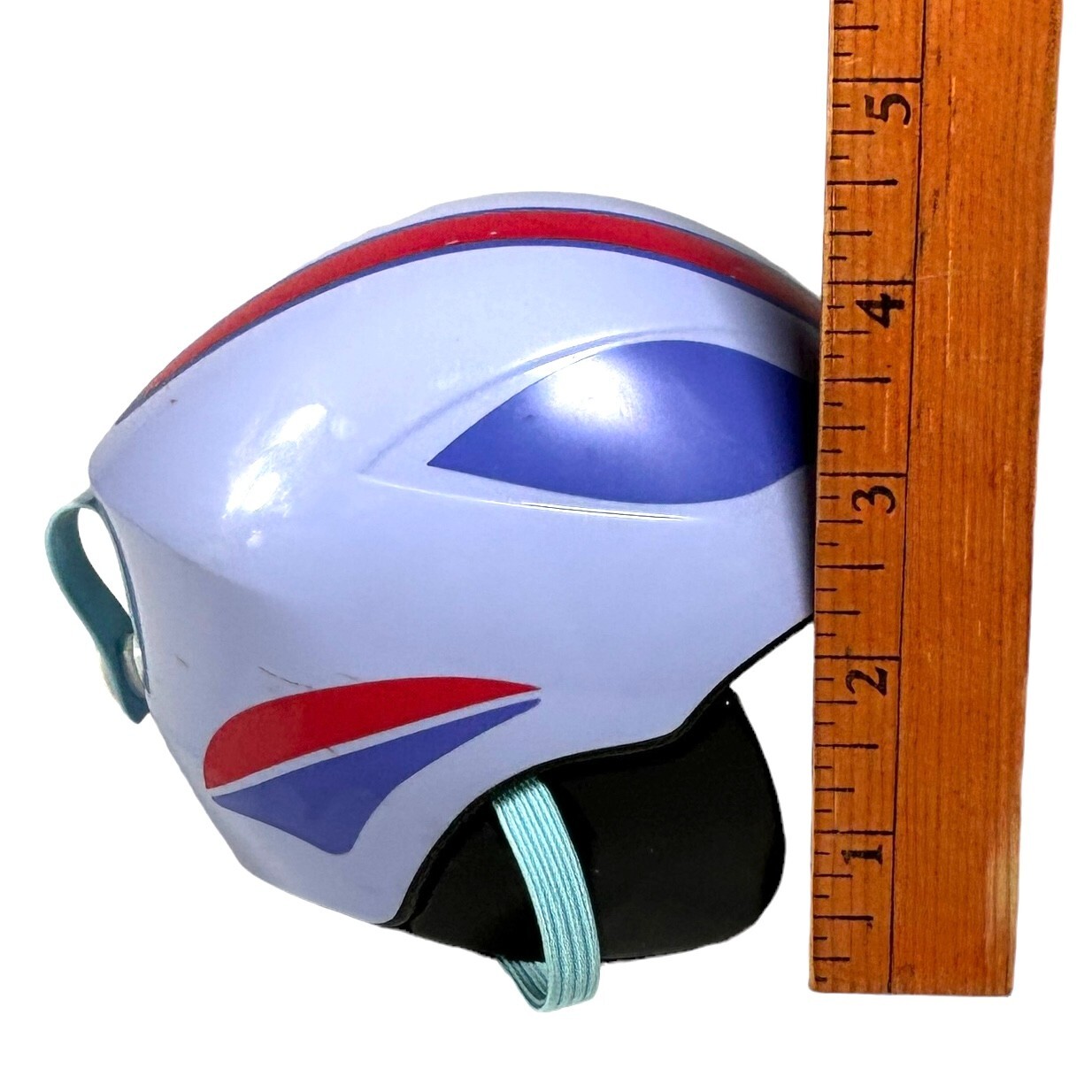 American Girl Snowboard Helmet Gear Retired 2008 Purple for 18'' Doll