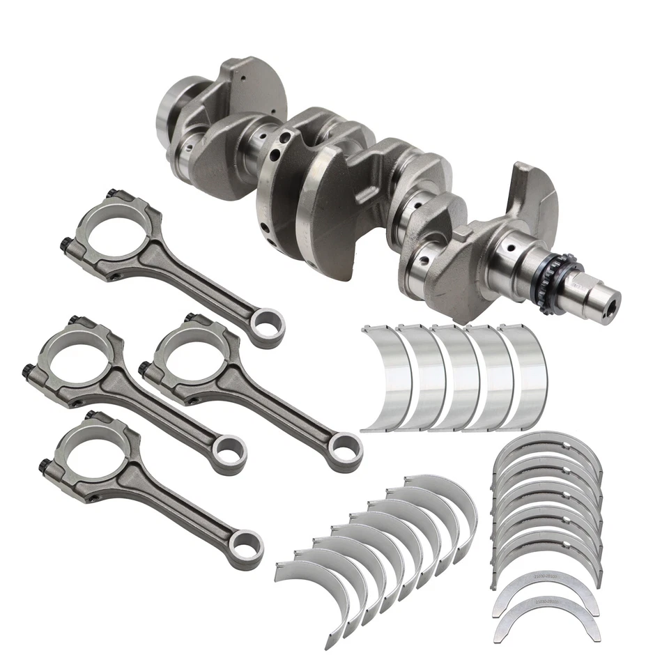 For 2012-2019 Hyundai KIA SOUL RIO 1.6L Engine Crankshaft Con Rods & Bearing Set - Image 4 of 4