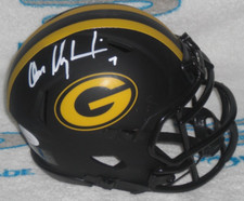 DON MAJKOWSKI SIGNED GREEN BAY PACKERS ECLIPSE ALTERNATE MINI HELMET J.S.A. Cert