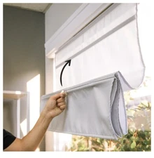 CHICOLOGY CORDLESS MAGNETIC ROMAN SHADES