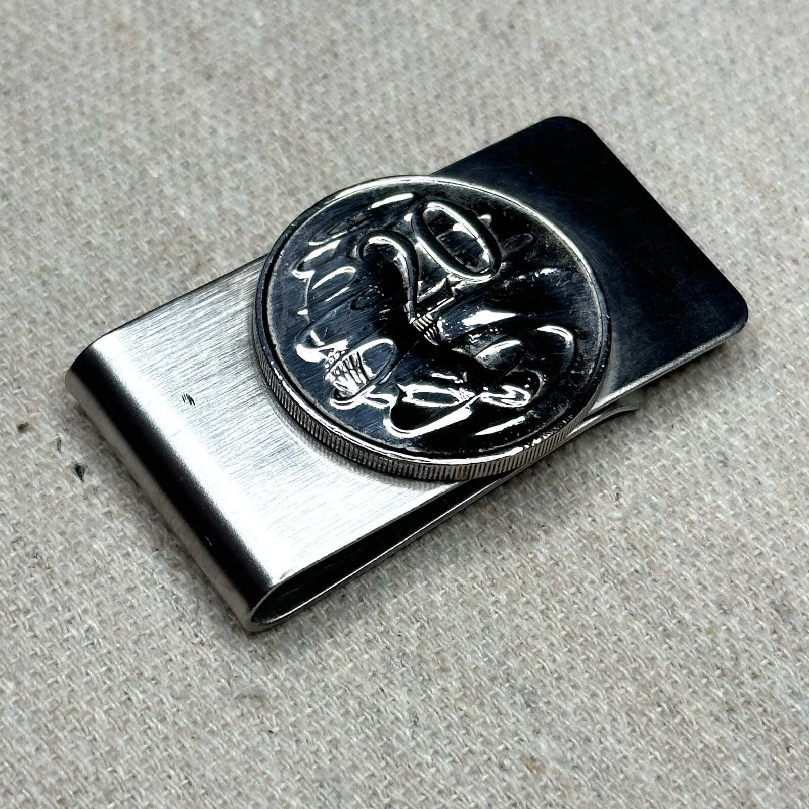 Australian Coin Money Clip – Secure & Stylish Cash Holder-image