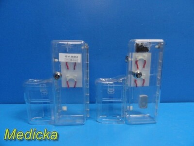2X Smith Medical Ref 13104-02 PCA Lock Boxes for Hospira Gemstar 250ml ~ 36651