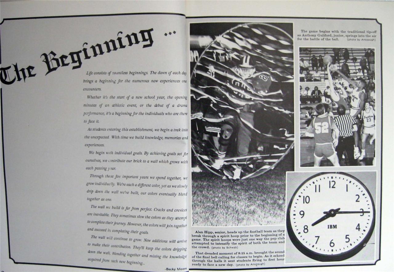 1990 Great Bend Kansas High School Yearbook Annual Rhorea KS eBay