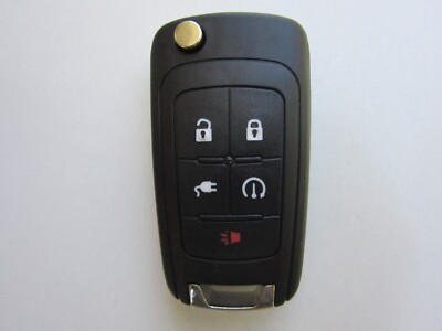 13-14 Chevrolet Malibu Remote Flip Keyless Entry Uncut Transmitter Key FOB OEM E - Foto 5
