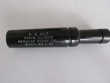 P.S.OLT PEKIN,ILLINOIS REGULAR GOOSE CALL MODEL L-22 - REDUCED PRICE!