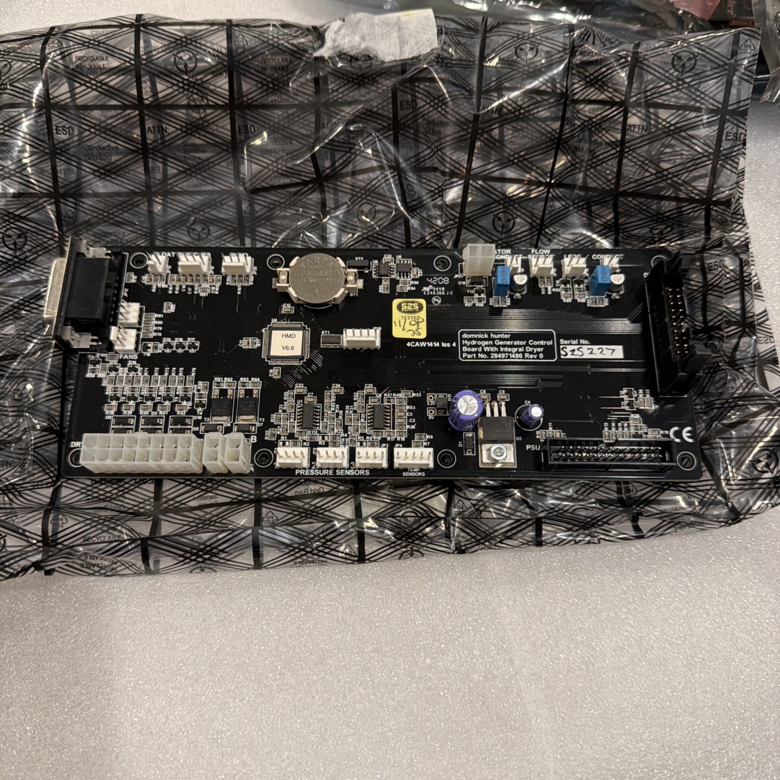 Parker Domnick Hunter 28497486 Rev 0 Hydrogen GeneratorControl Board