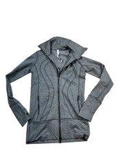 Gray Lululemon Zipper Casual Jacket Women's Size 4