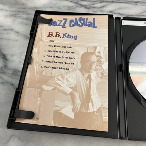 Ralph Gleason's Jazz Casual: B.B. King - King Of The Blues DVD LIVE 2003 Rhino - Picture 9 of 10