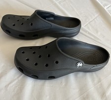 CROCS Freesail Clog Mules Womens Size 8 Black...