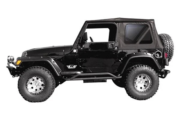 For Jeep Wrangler 1987-1995 Rampage 99435 Black Diamond Factory Soft Top Foto 4 de 4