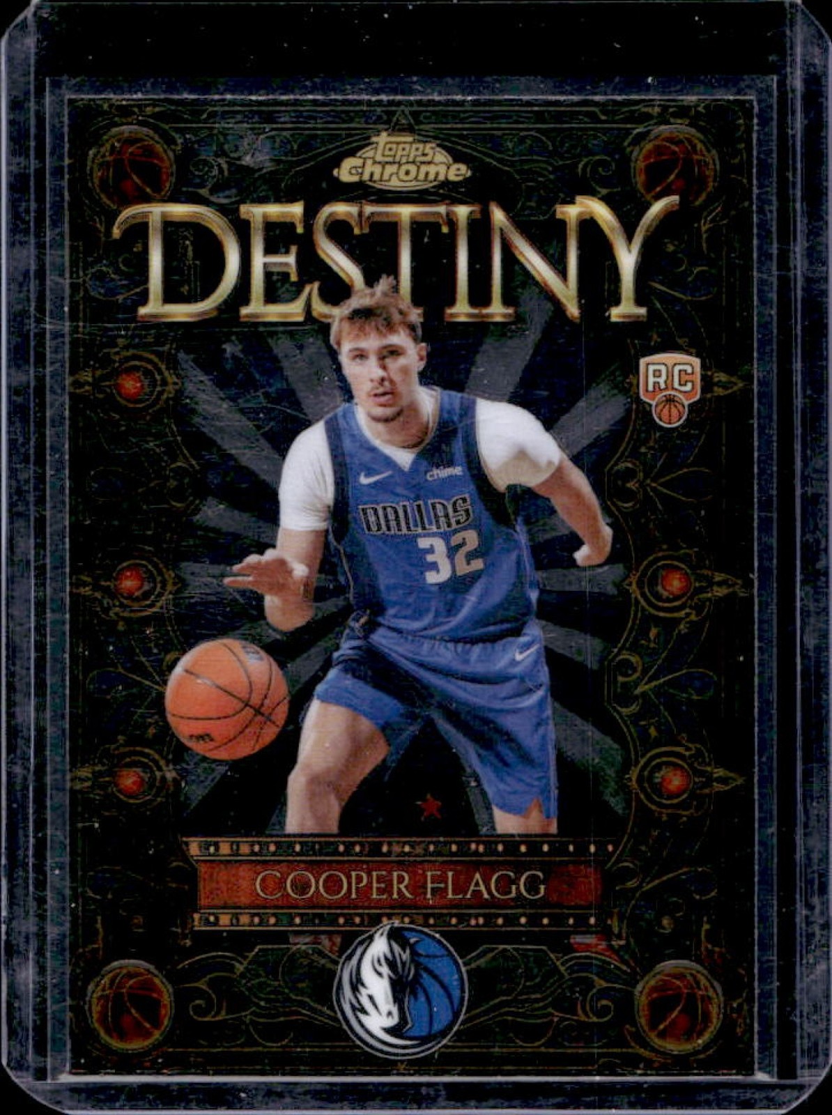 2025-26 Topps Chrome Cooper Flagg Destiny RC Rookie #D-1 Mavericks