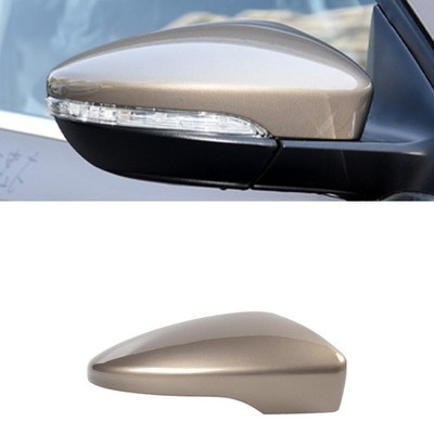 Gold Right Side RearView Mirror Cap Cover For 2012-2016 VW CC VW EOS Scirocco