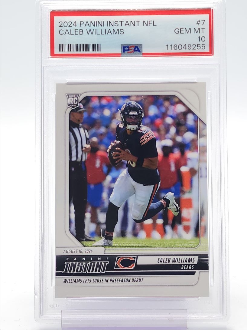 Caleb Williams Panini Instant NFL #7 Base