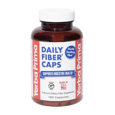 Daily Fiber 180 Caps 625 MG by Yerba Prima