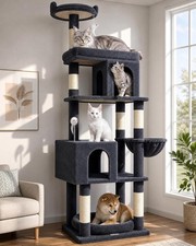 Heavy Duty Cat Trees for Large Cats Sturdy 72in Maine Coon Cat Tree Cat Tower