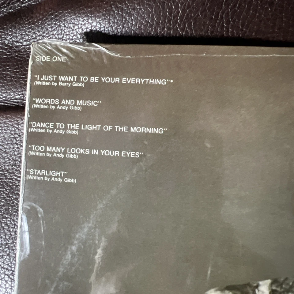 Andy Gibb - Flowing Rivers SEALED FIRST PRESS Vinyl LP 1977 Bee Gees Joe Walsh - Image 3 of 4