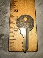Vintage Master Lock Key Brass 0523