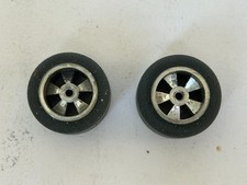 Pair of Candies Super Soft Mags Black for 1/24 scale slot cars
