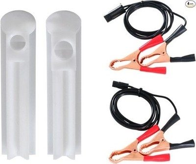 Universal Fuel Injector Cleaner Kit with Test Lead, 4 Adapters for DIY Flush Cle
