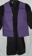 Renaissance / Pirate Child's Shirt, Pants, Vest Size 3/4 Large Lot of 11