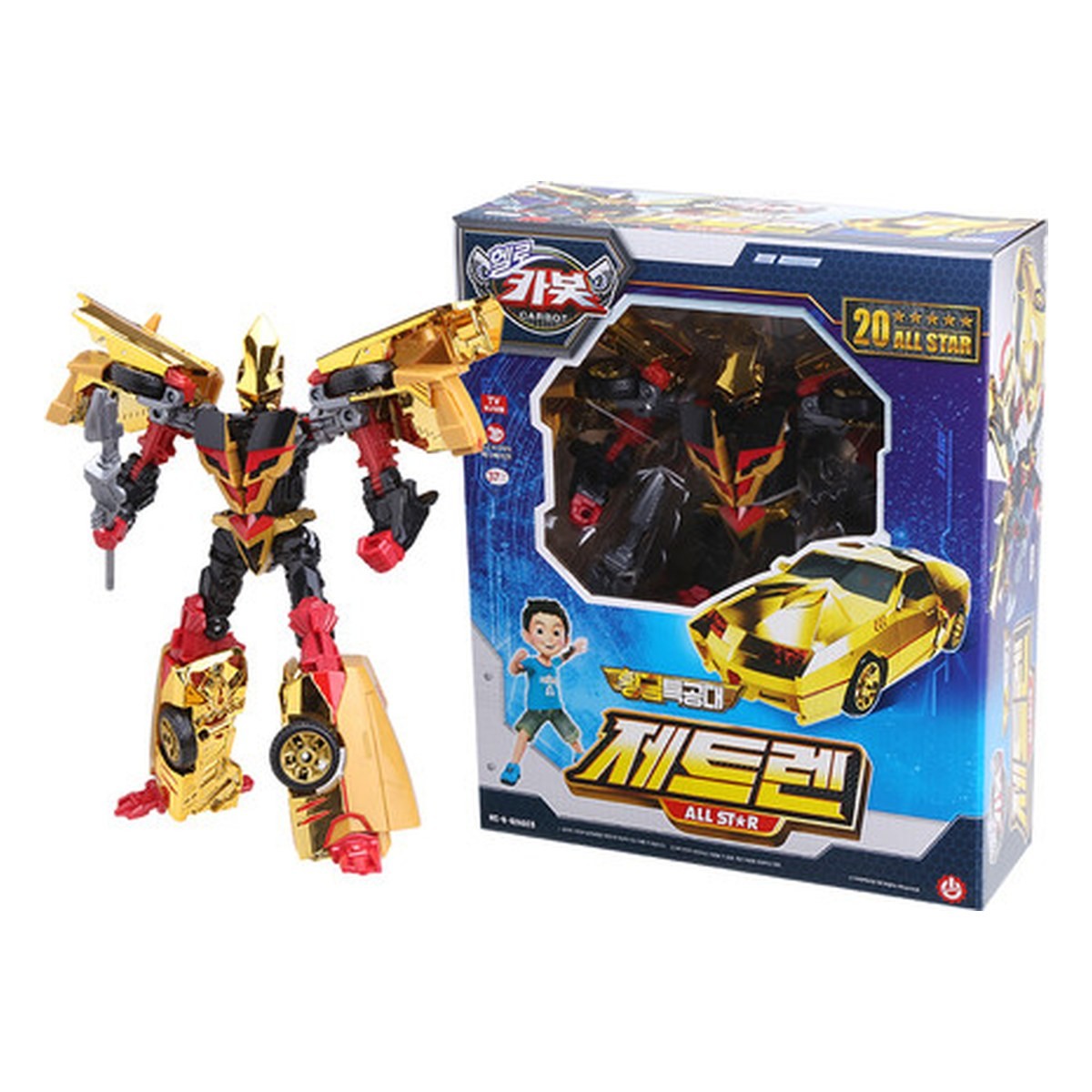 Hello Carbot Jetren All Star Action Figure Sealed Korea Official Authentic New