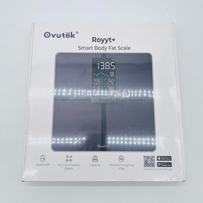 Ovutek Royyt+ Smart Body Fat Scale (450lbs Capacity) Model VFS535