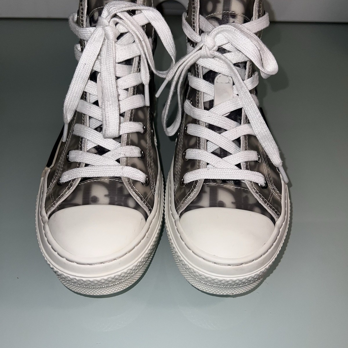 Christian Dior B23 High Top Women's Designer Sneaker 37 Size 7 | eBay