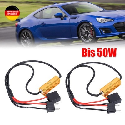 2PCS H7 LED-Autoscheinwerfer Canbus-Decoder Fehlerfreier Warnwiderstand für Auto