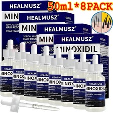 Minoxidil 5 Extra Strength Men 8 Month Supply Hair Regrowth Solution new in box