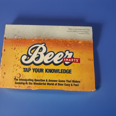Beer Smarts Tap Your Knowledge The Intoxicating Question Answer Game Sealed Box