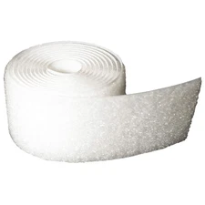 VELCRO BRAND 186786 Hook-and-Loop Fastener, White, Roll 48GT01